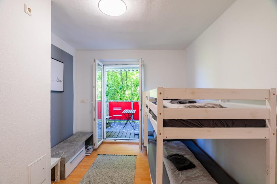 Bed, Photo of the whole room, Bedroom, bunk bed