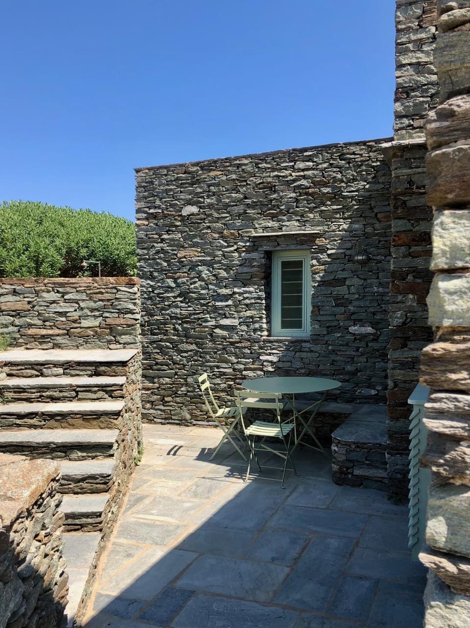 Property building, Patio