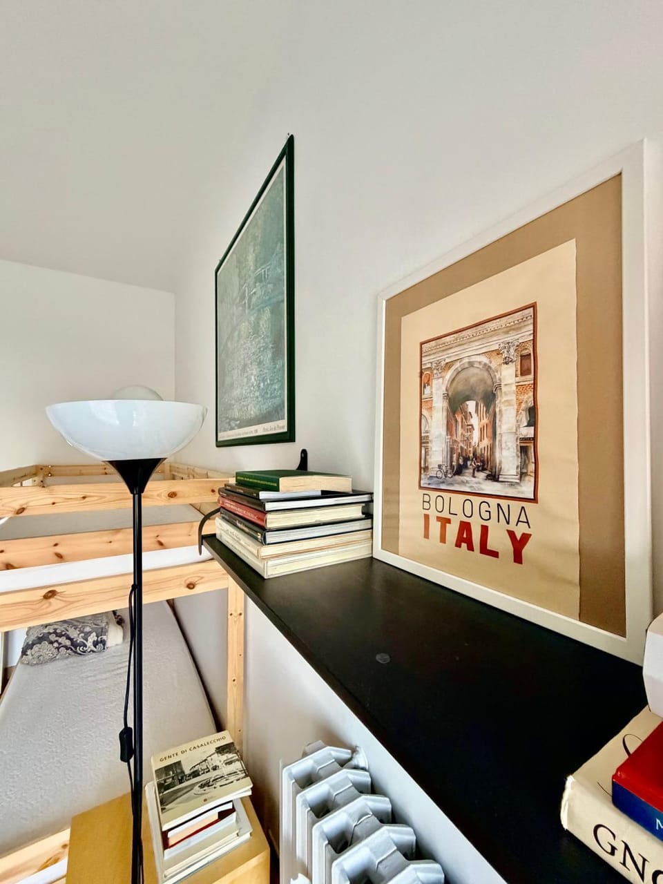 Bed, Library, Photo of the whole room, Bedroom