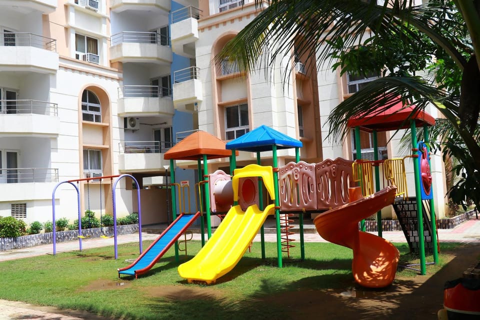 Children play ground, Evening entertainment