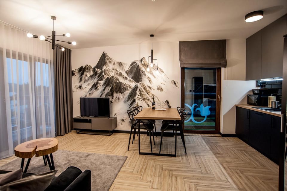 Apartament Pieniny Stylchyn 90 nad jeziorem przy ścieżce Velo Czorsztyn Apartment in Lesser Poland Voivodeship