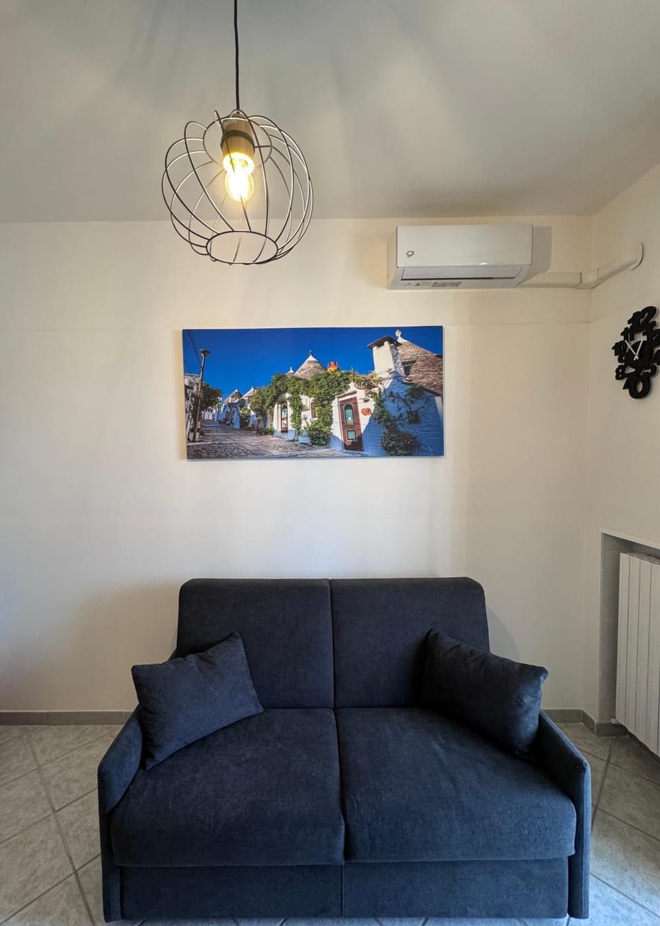 Living room, air conditioner