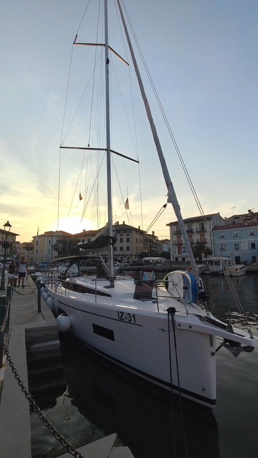 Bavaria C42 Docked boat in Slovenia