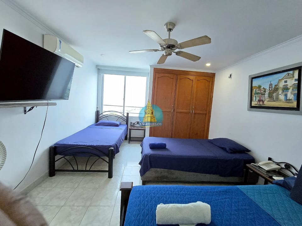 Bed, TV and multimedia, Bedroom, air conditioner