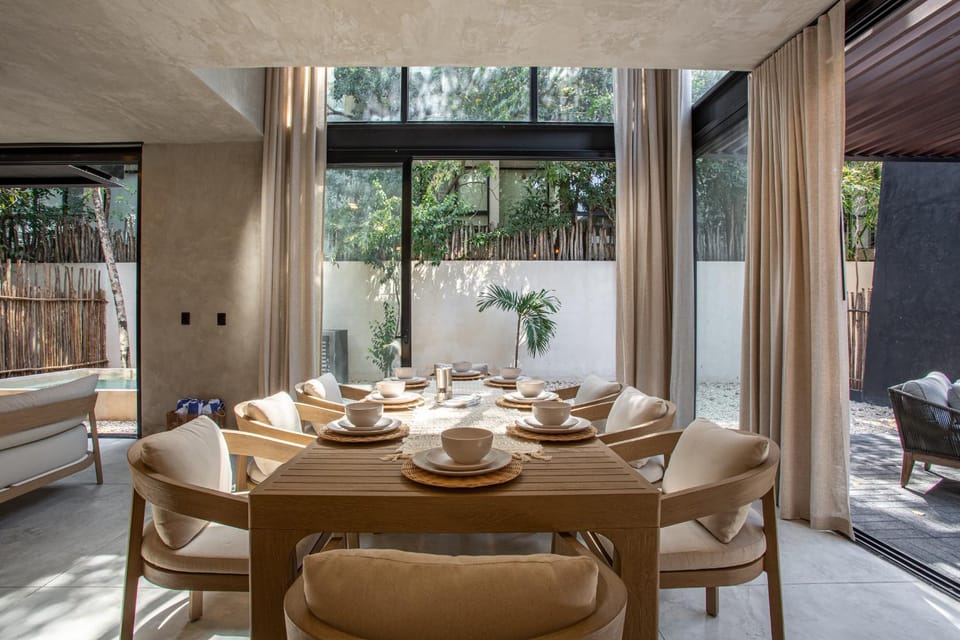 Villa de lujo 5 Rec, Aldea Zama, Casa para 15 personas, Playa Tulum, México Villa in Tulum