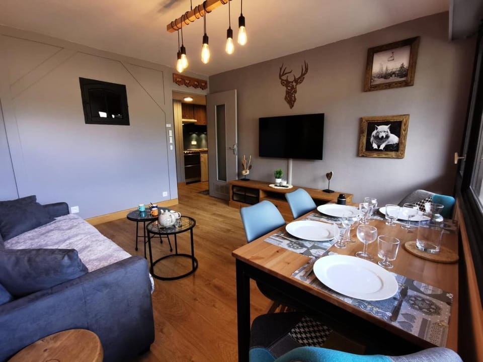 Résidence Plein Soleil B - Studio cabine avec vue – Proche des pistes MAE-1311 Cabin in Les Gets