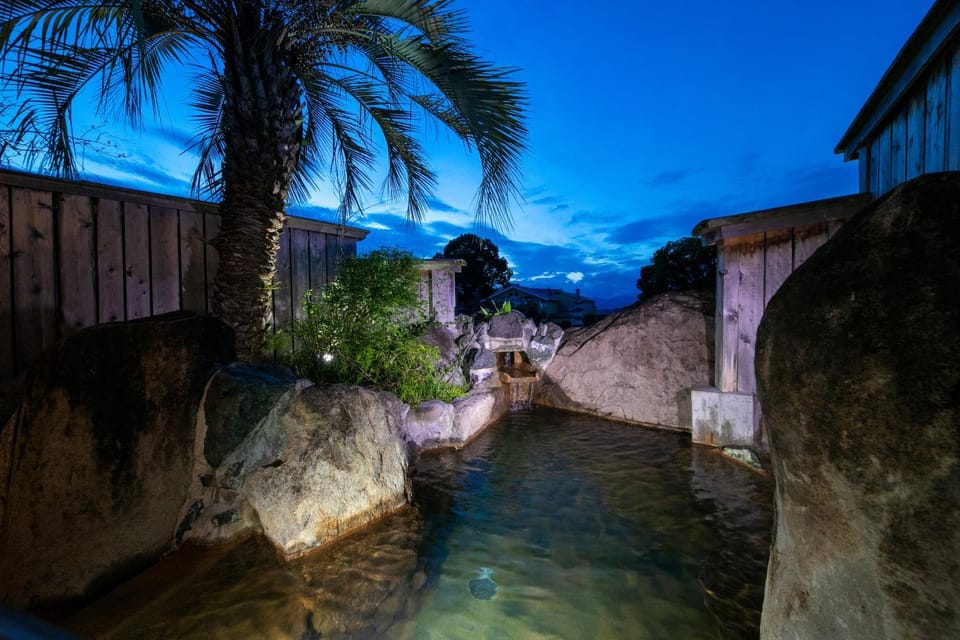 Night, Spa and wellness centre/facilities, Open Air Bath, Open Air Bath