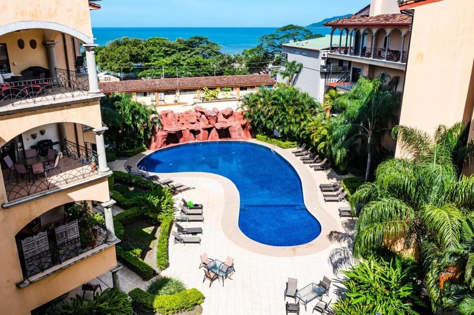Property building, Nearby landmark, Garden, Swimming pool
