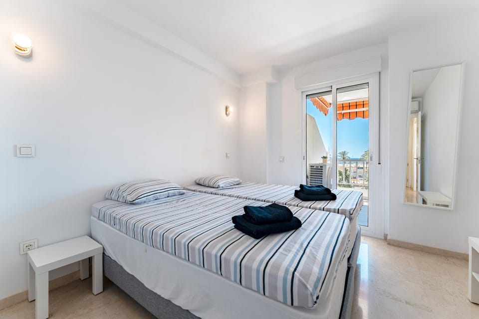 Property building, Living room, Bedroom