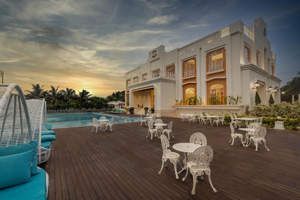 Property building, Seating area, Swimming pool