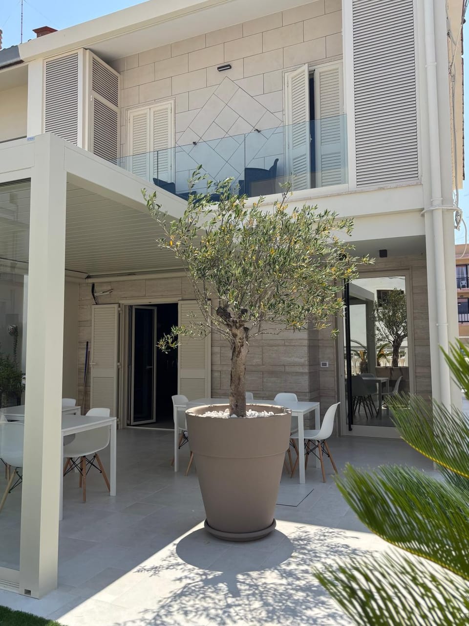 Property building, Patio, Day, View (from property/room), Balcony/Terrace