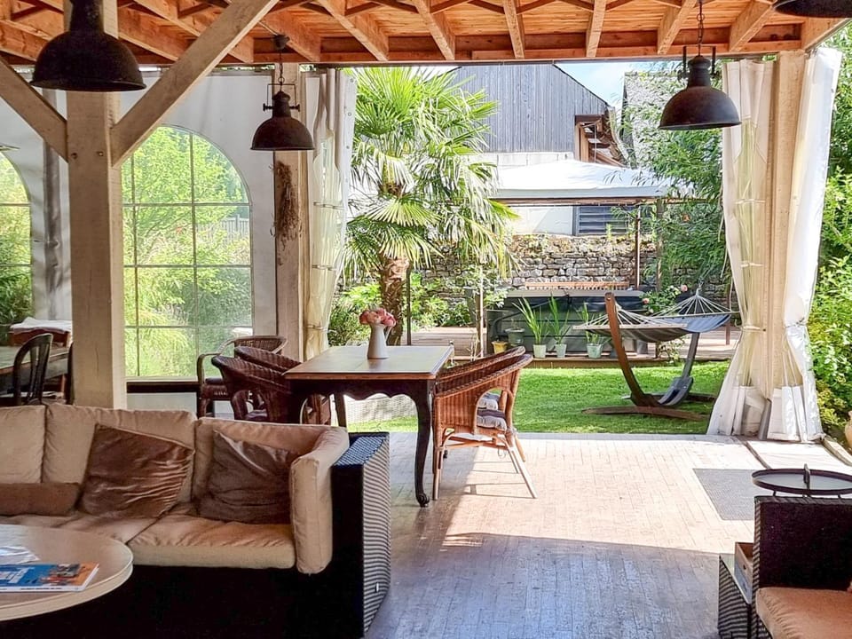 Patio, Garden, Garden view