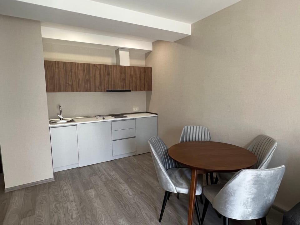 Kitchen or kitchenette, Seating area, Dining area