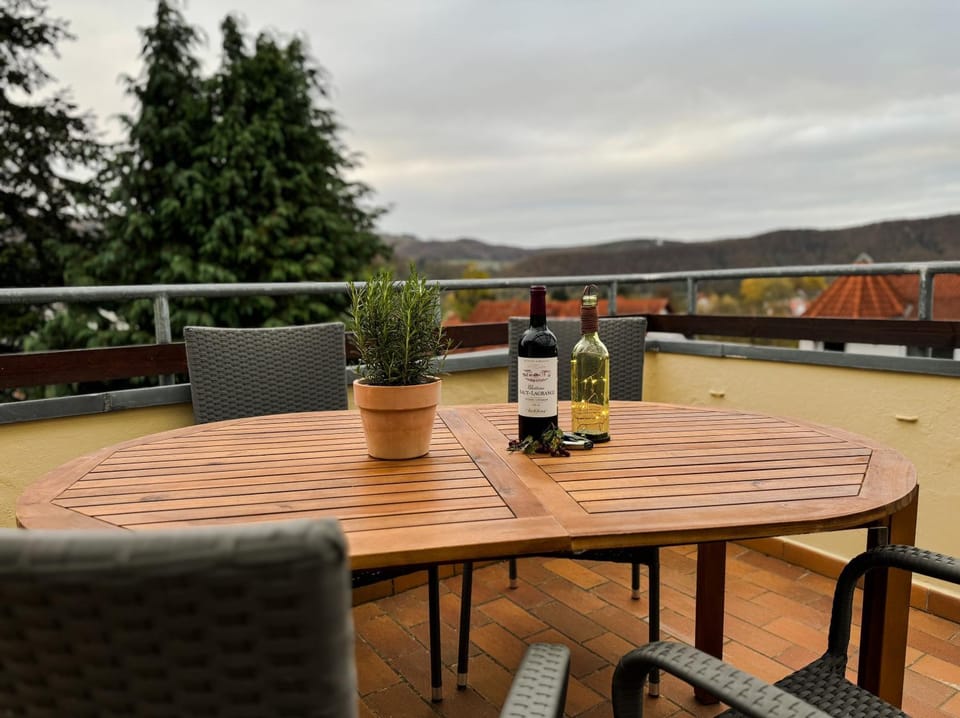 Natural landscape, View (from property/room), Balcony/Terrace, Mountain view