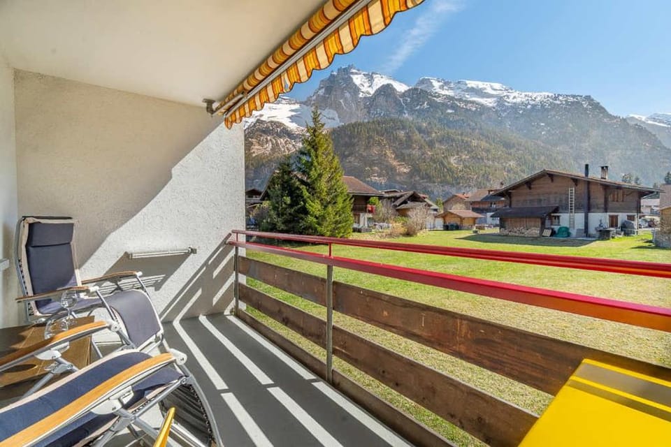With Mountain View & Balcony Kitchen Parking Apartment in Canton of Valais