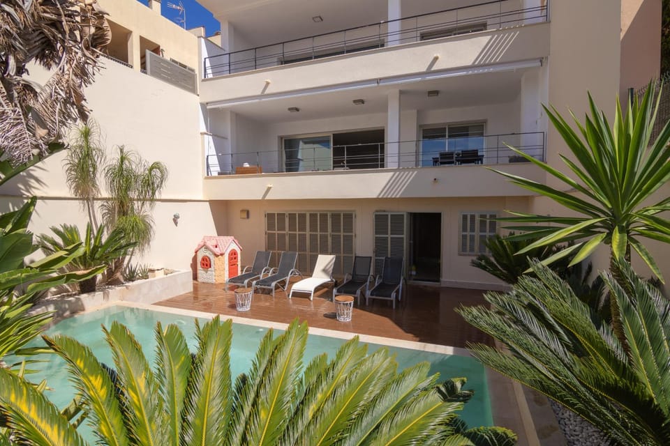 Patio, Garden, Garden view