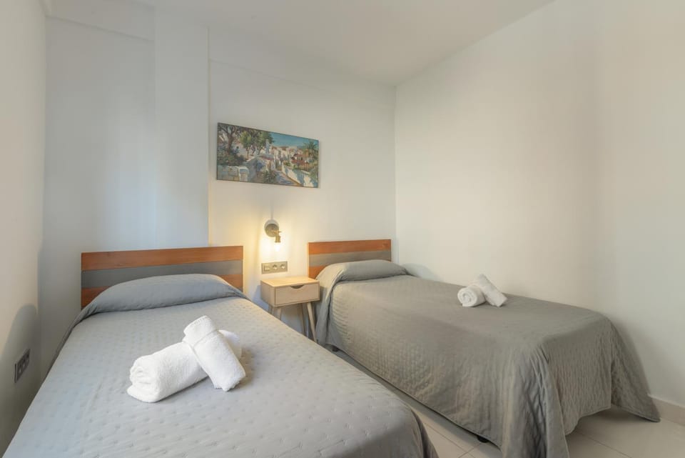 Property building, Living room, Bedroom