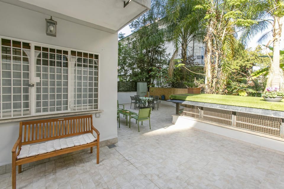 Patio, Garden view