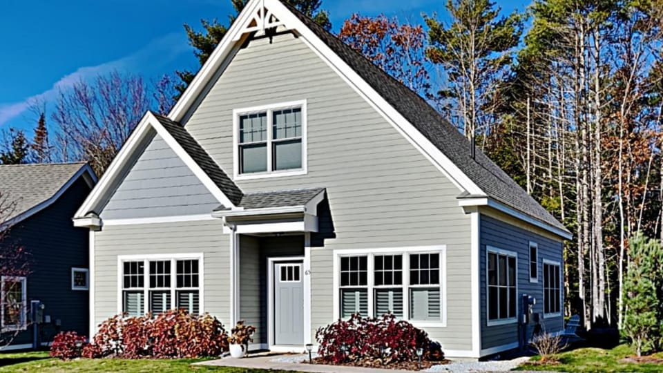 Property building, Garden view