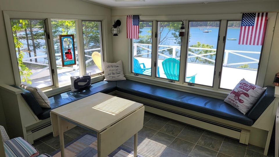 Patio, View (from property/room), Balcony/Terrace, Seating area, Sea view, sunbed