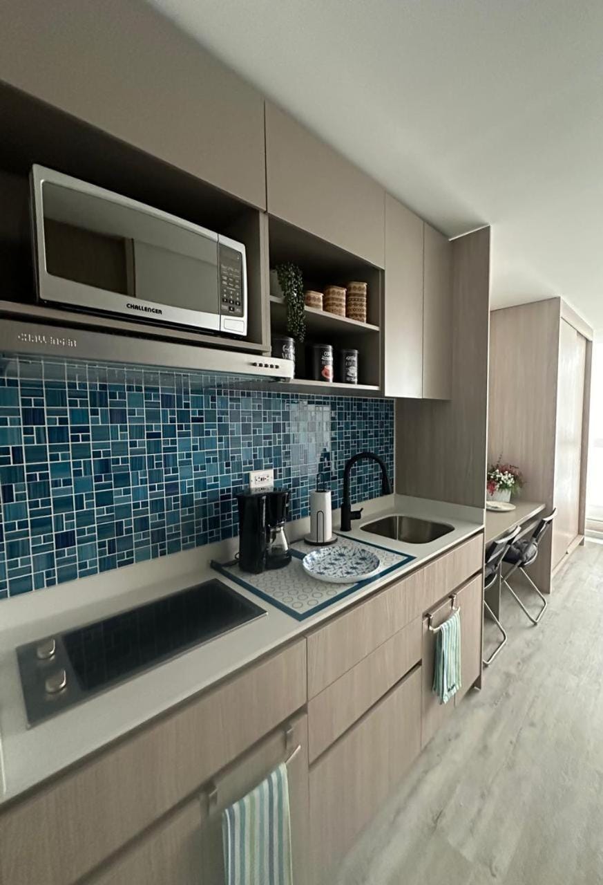 Acogedor apartaestudio en Corferias Apartment in Bogota