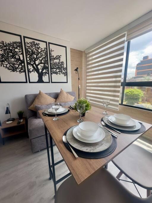 Apartaestudio con estilo en Corferias Apartment in Bogota