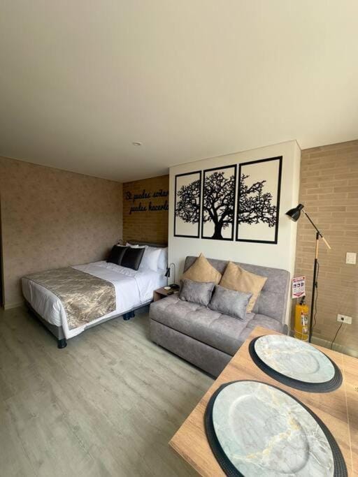 Apartaestudio con estilo en Corferias Apartment in Bogota