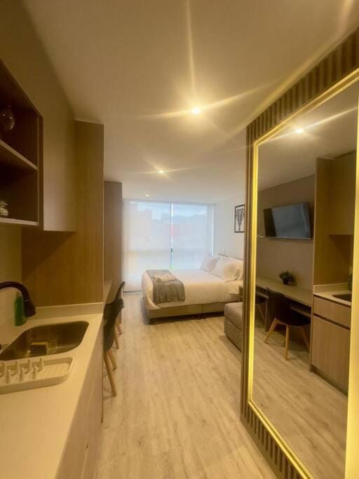 Apartaestudio Nuevo Comodidad sin limites Apartment in Bogota
