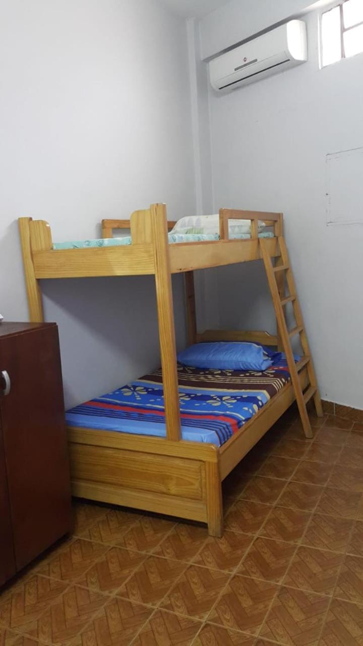 Bed, Bedroom, bunk bed, air conditioner
