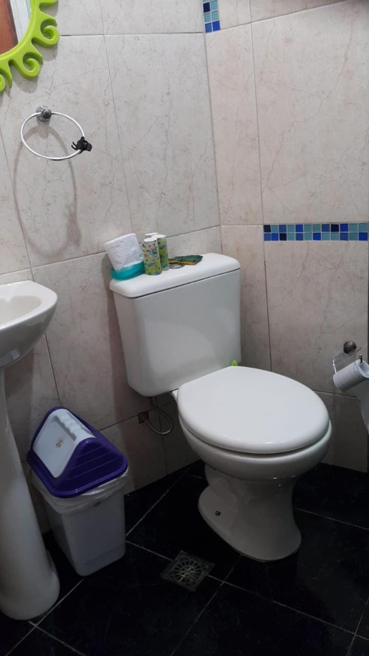 Bathroom, towels