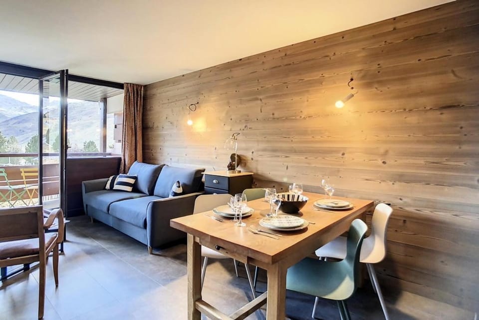 Résidence Les Charmettes - Appartement traversant · Centre station · Balcon MAE-6694 Apartment in Les Allues