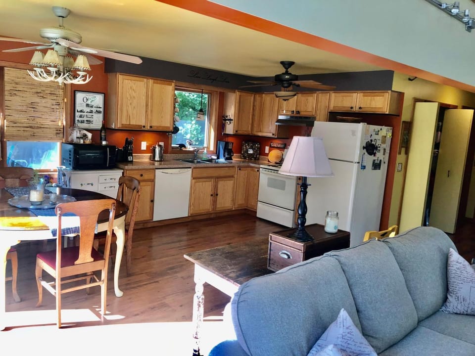 Peek of the Bay House in Michigan