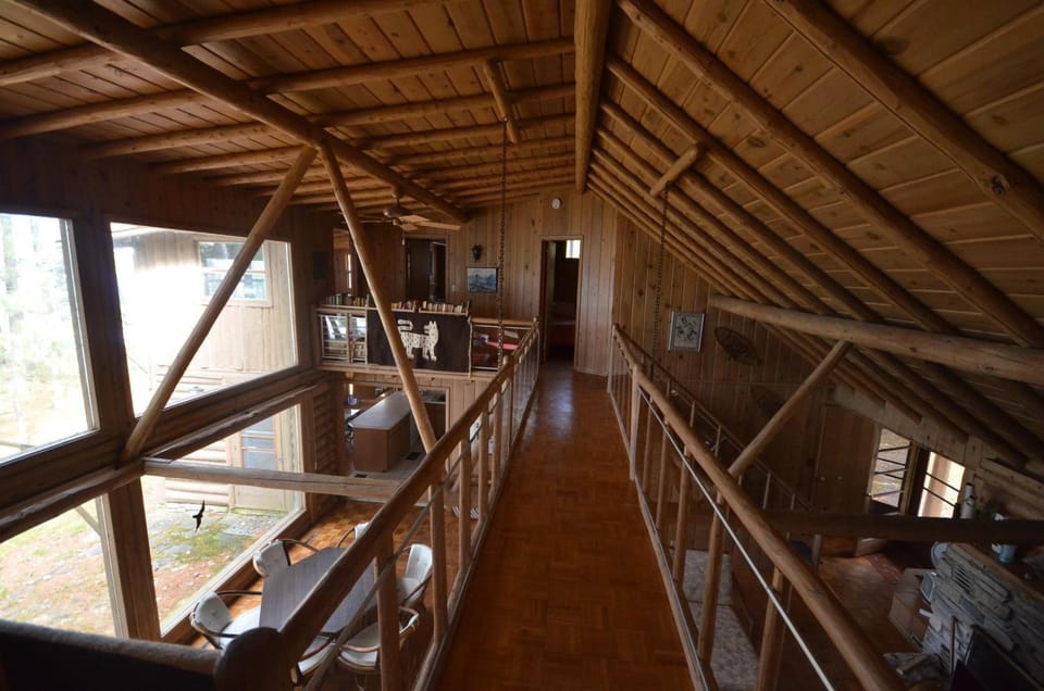 Wild Refuge Lodge House in Michigan
