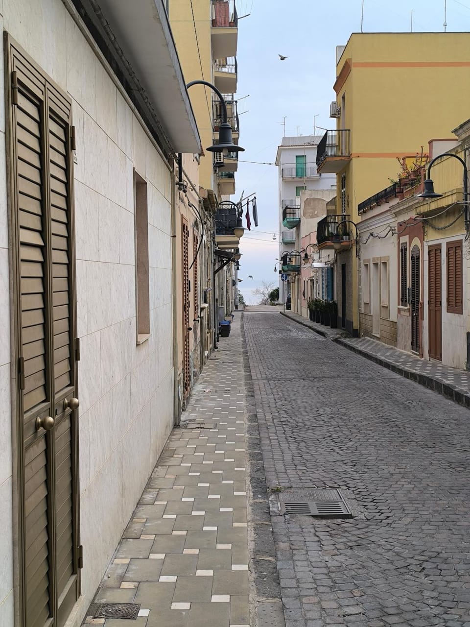Quiet street view