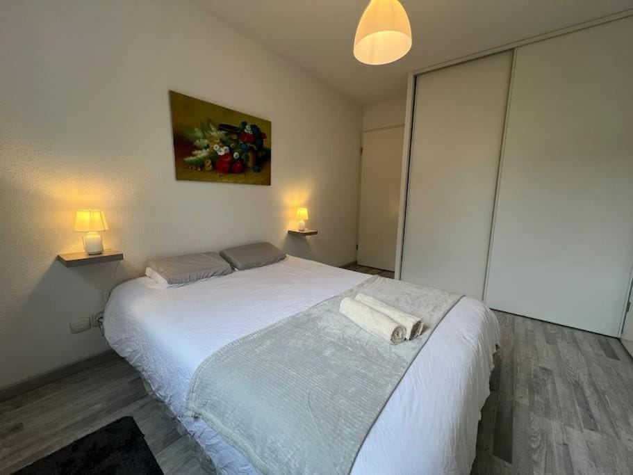 T2 Calme et Paisible Parking Piscine Apartment in Carcassonne