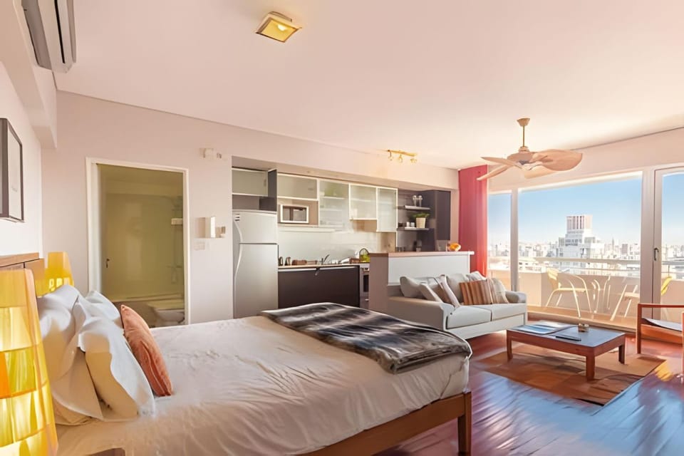 High-End Tower Pool, Gym & Sauna in Palermo Soho Apartment in Buenos Aires