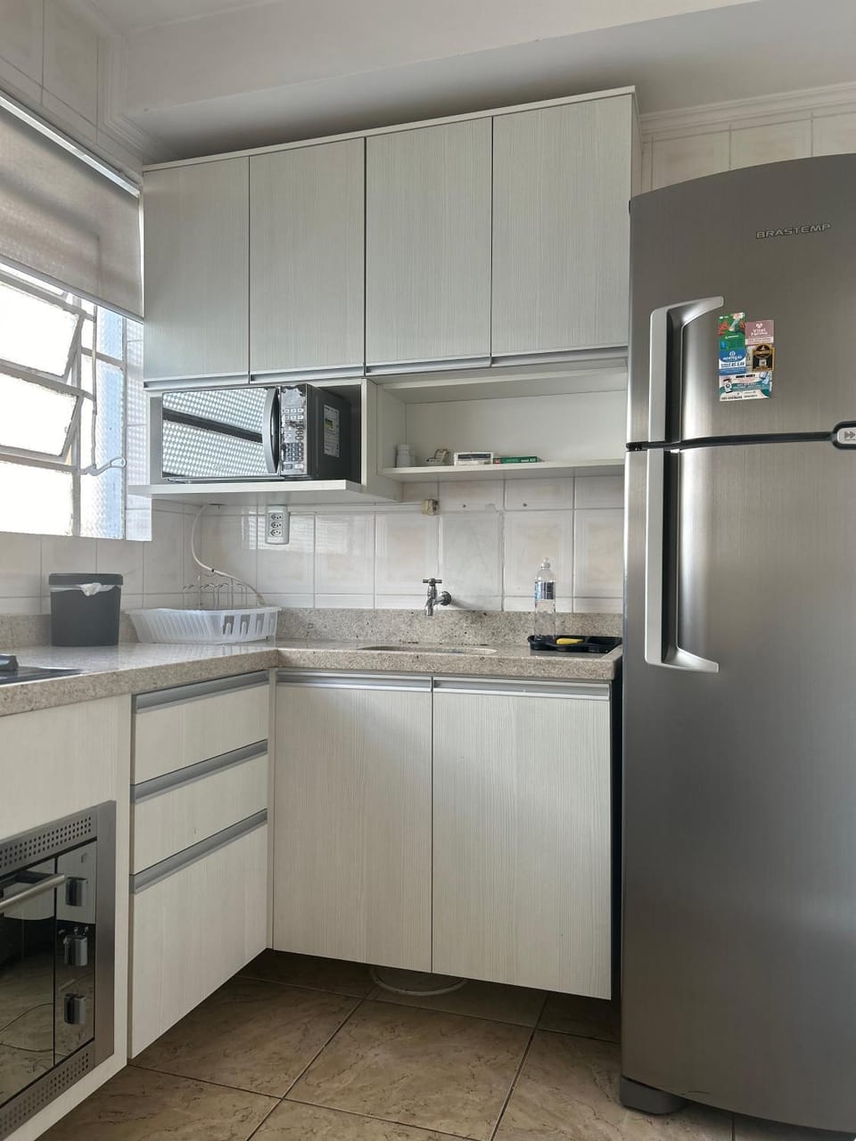 Kitchen or kitchenette, oven, stove