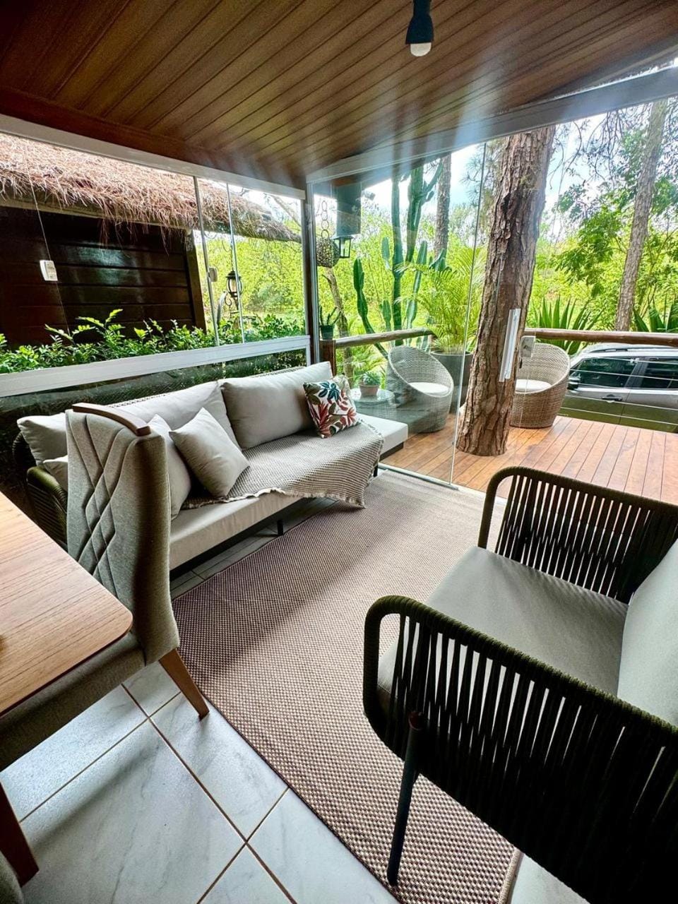 Patio, View (from property/room), Seating area