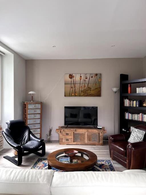 Library, TV and multimedia, Living room, Seating area