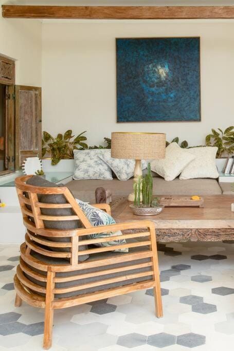 Bintang Biru Chillout Villa & Ricefield Views Villa in North Kuta