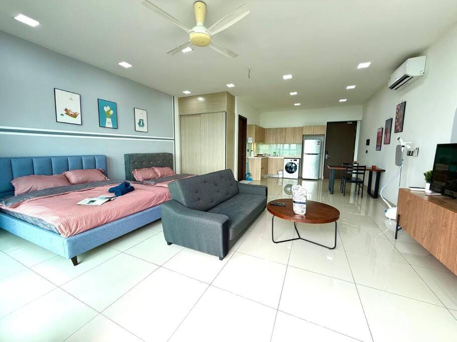 B1003 Green Haven Sea View netflix100mbps By STAY Apartment in Johor