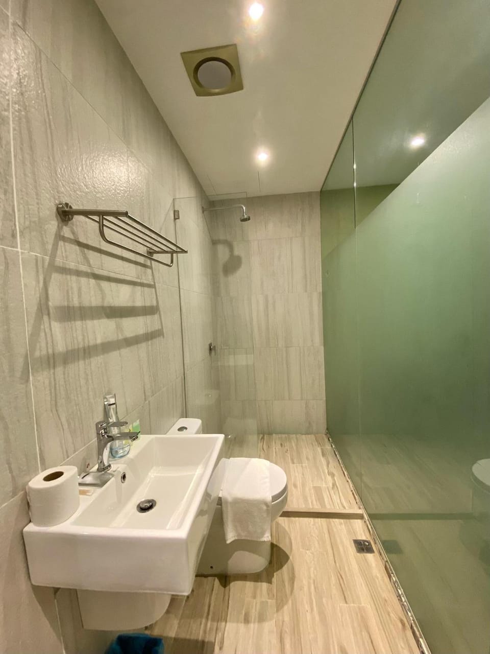 Shower, Toilet, Bathroom, towels