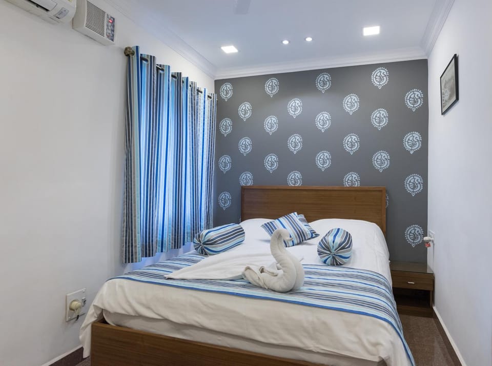 Pool View Studio Apartment in Candolim Beach Resort Apartment in Baga