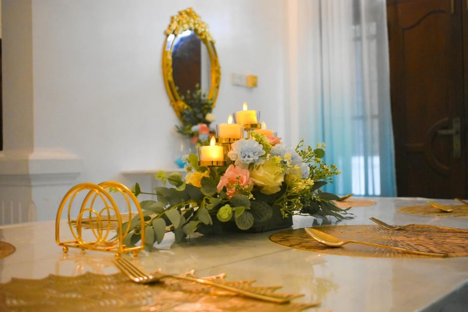 Decorative detail, Dining area
