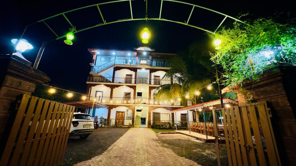 Property building, Night, Location, Parking