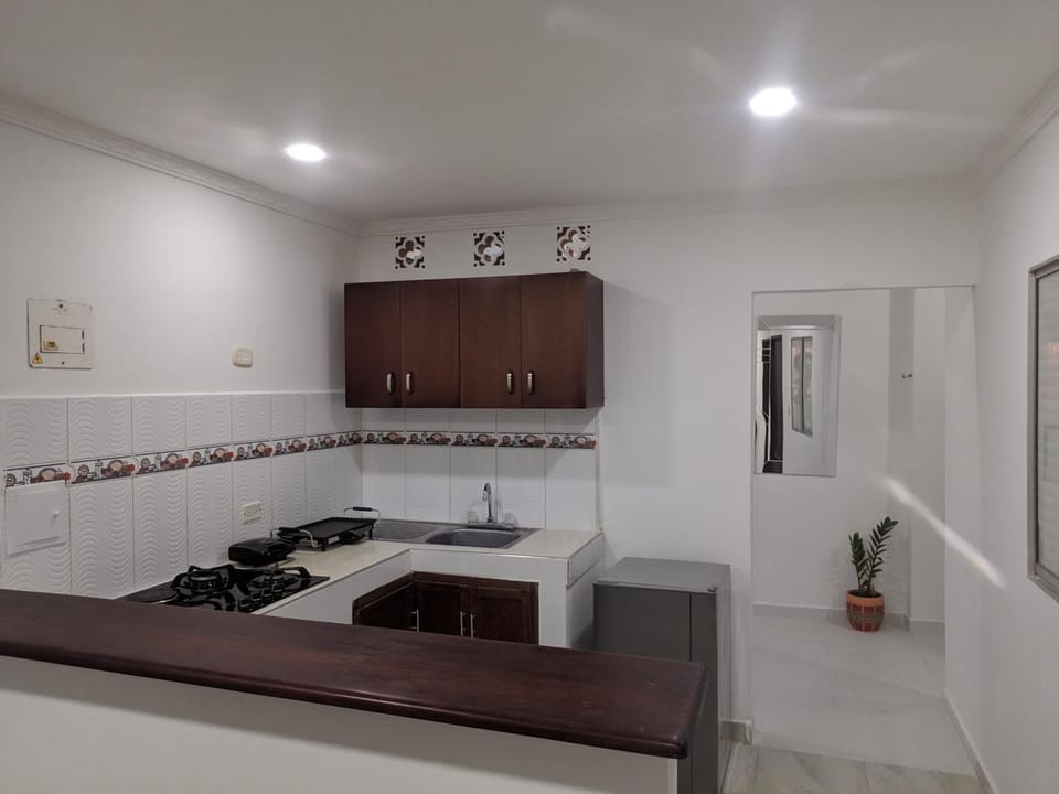 Kitchen or kitchenette, dishwasher, stove