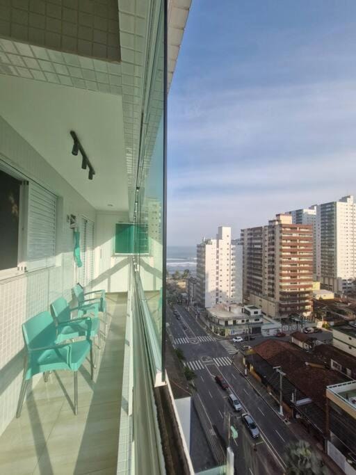 AP Vista mar, 2 Garagens Praia Grande SP Leão Marinho Apartment in State of São Paulo