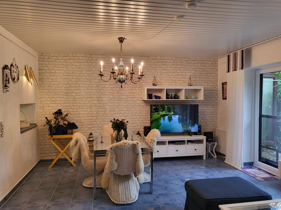 Atrium-Anlage Reethaus Hallig Gröde Friesentraum Apartment in Sankt Peter-Ording