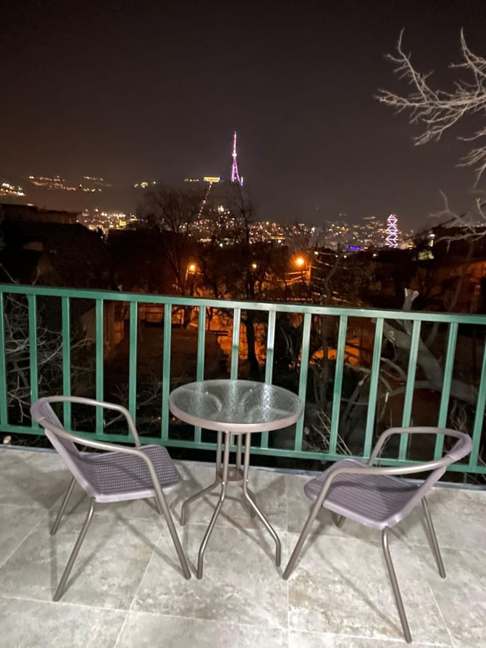 Patio, Night, View (from property/room), Balcony/Terrace, City view