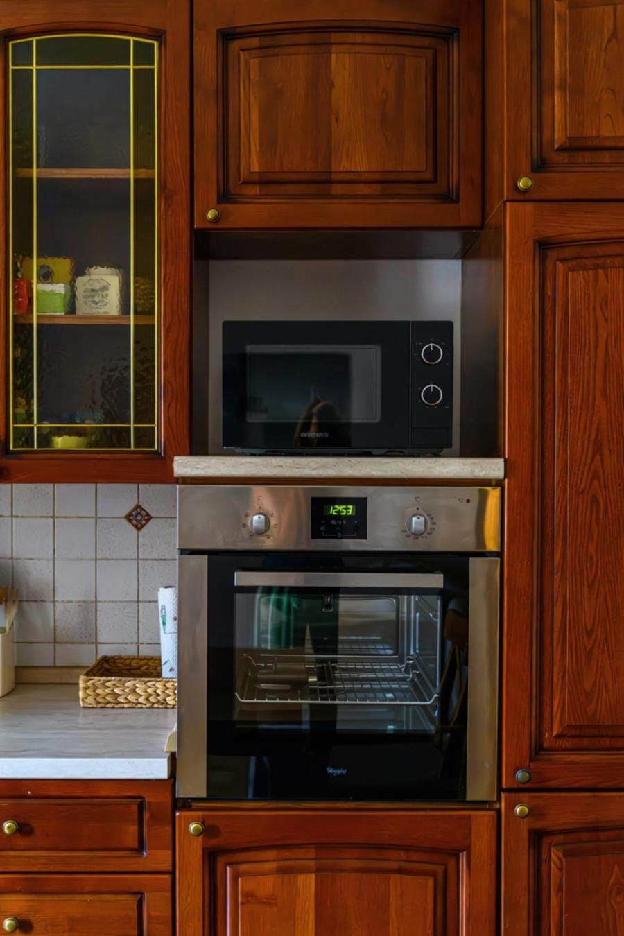 microwave, oven
